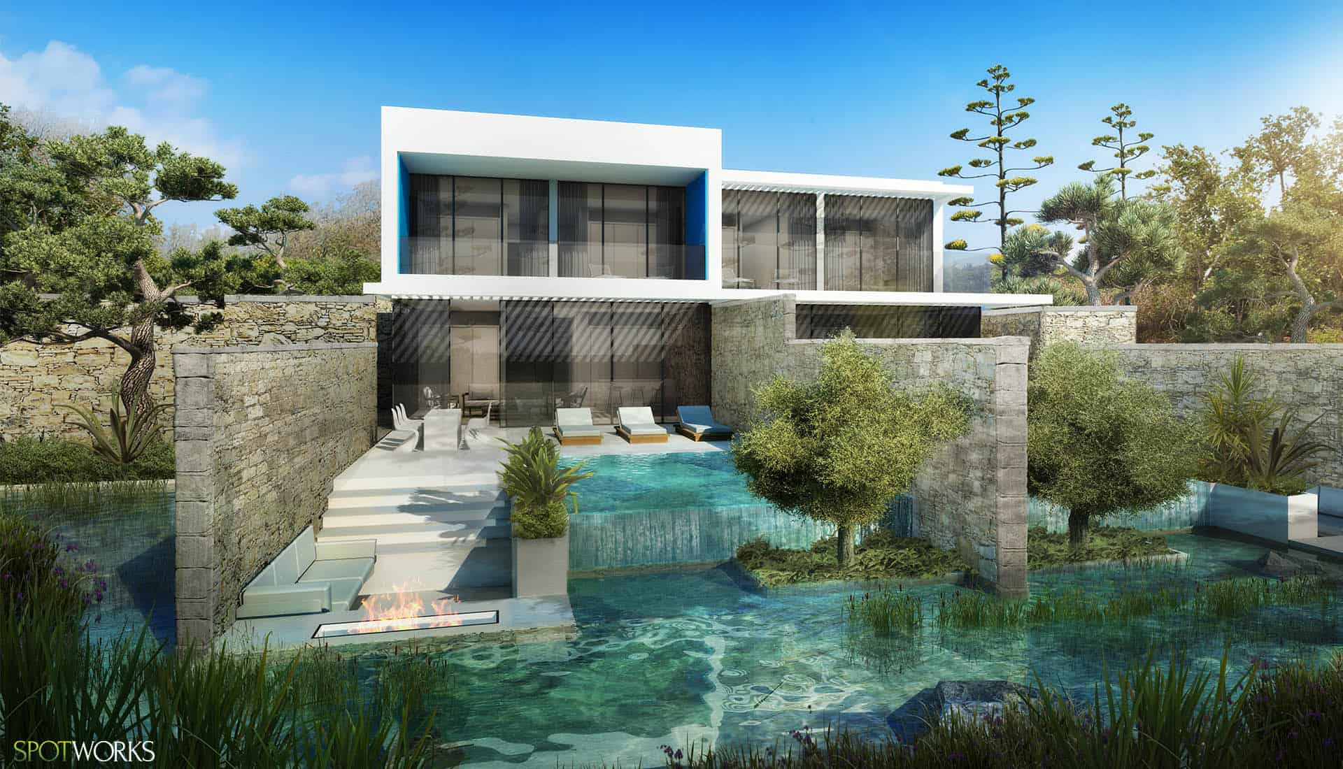 architectural rendering perspective