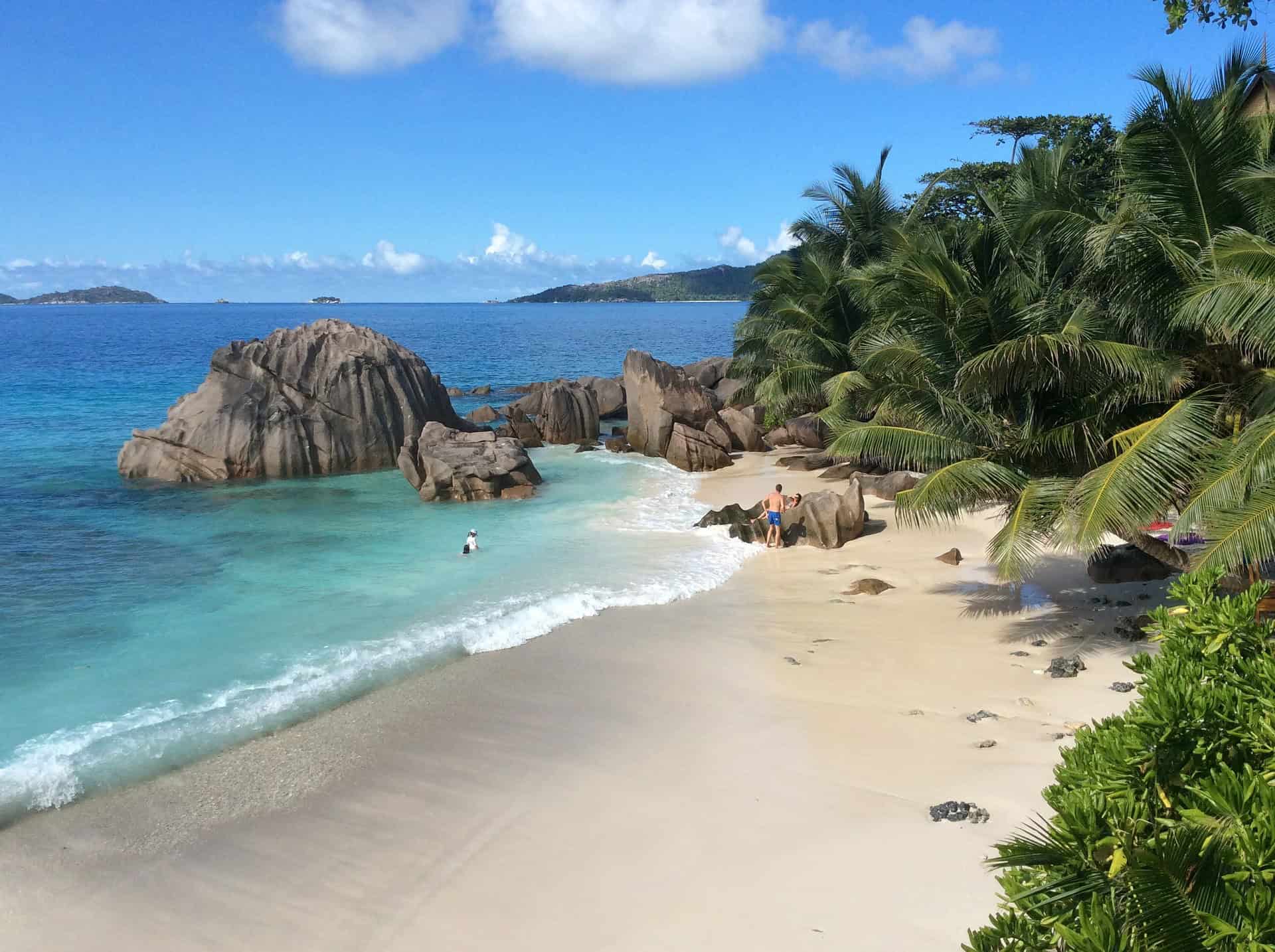 Seychellen Halbpension Buchen und die Inseln entdecken Abgelegene Lagune auf den Seychellen