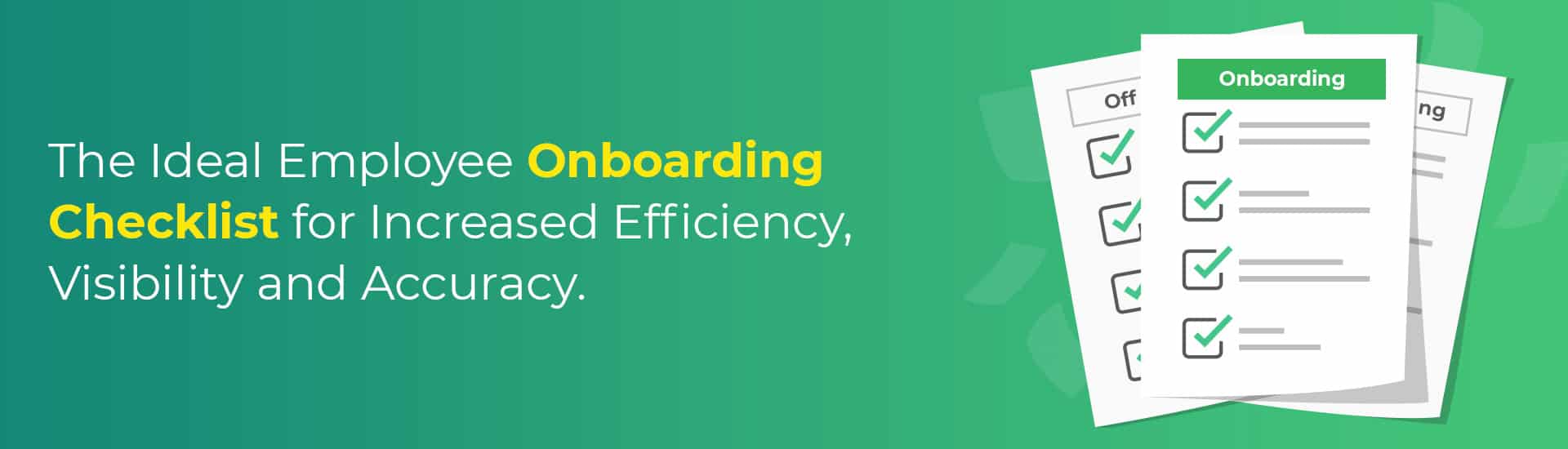 Employee onboarding checklist