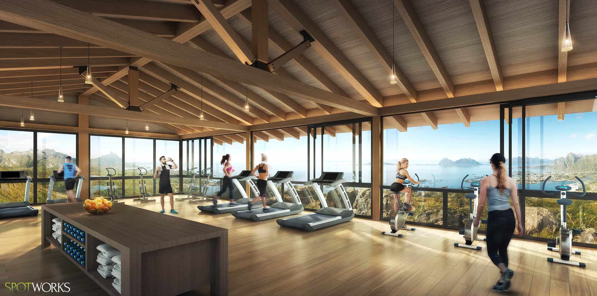 sport-room rendering