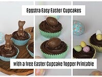 Eggstra Easy Easter Cupcakes
