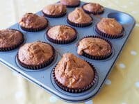 Tasty Apple and Honey Bran Muffins....