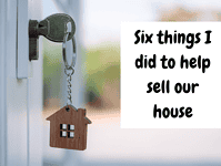 Six things you can do to help your house sell faster.... Six things I did to sell out house