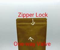 Kemasan Kopi Paper Metalized 50 gram + Zipper dan Valve - Gambar 2