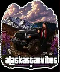 FREE Alaska Star Vibes Sticker