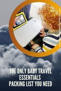 baby travel essentials