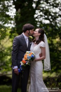 Hazel and Rob photographed at Stanhill Court Hotel