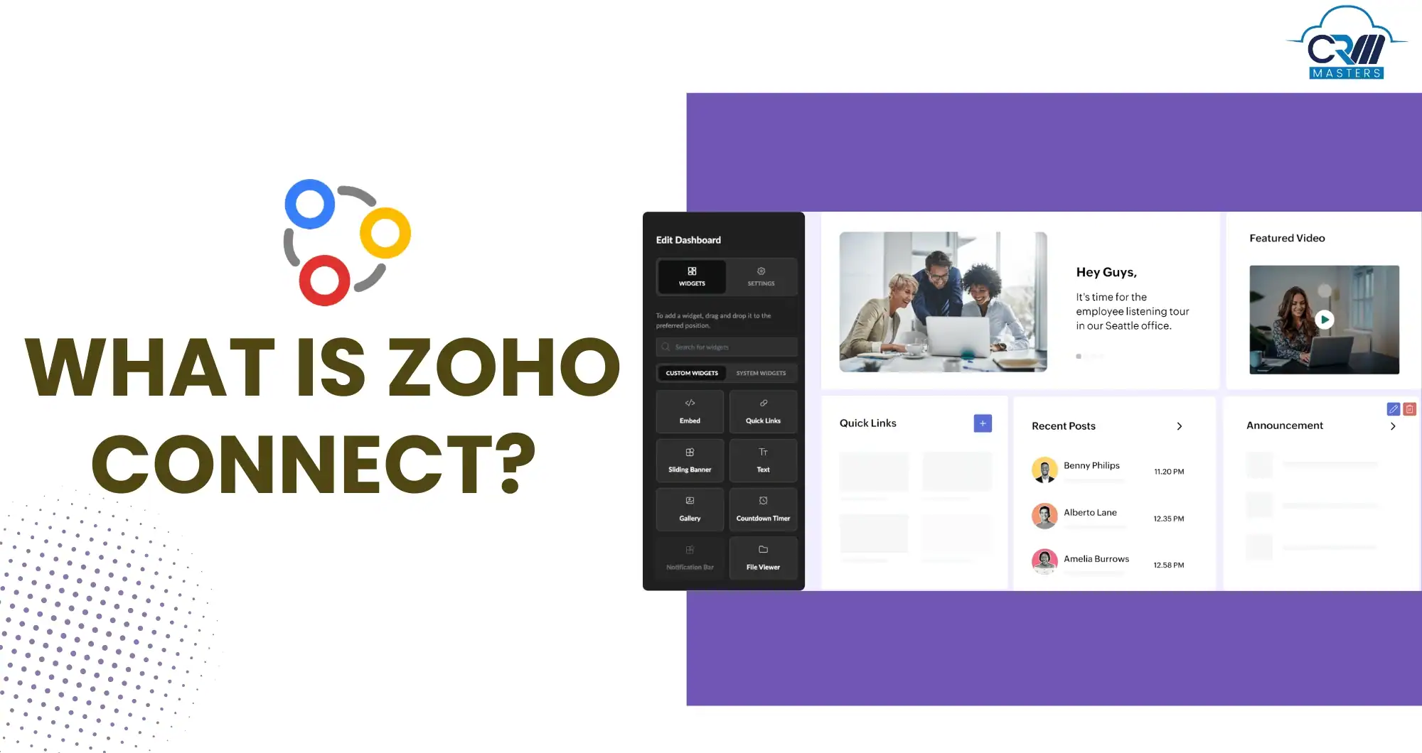 What is Zoho Connect?