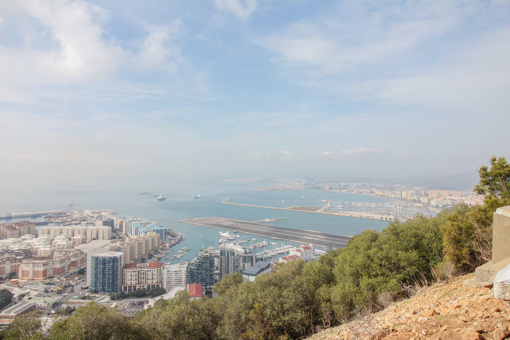 Blick auf Gibraltar