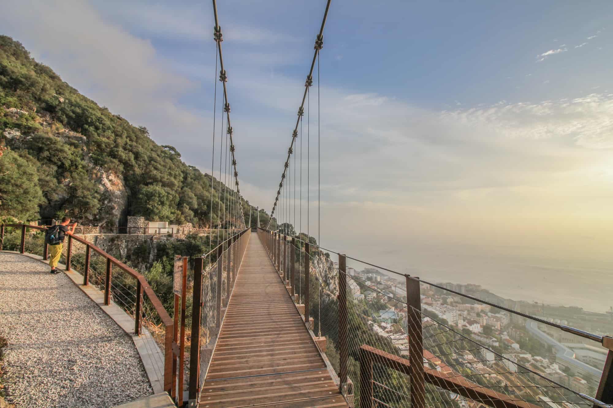 Hängebrücke Rock of Gibraltar