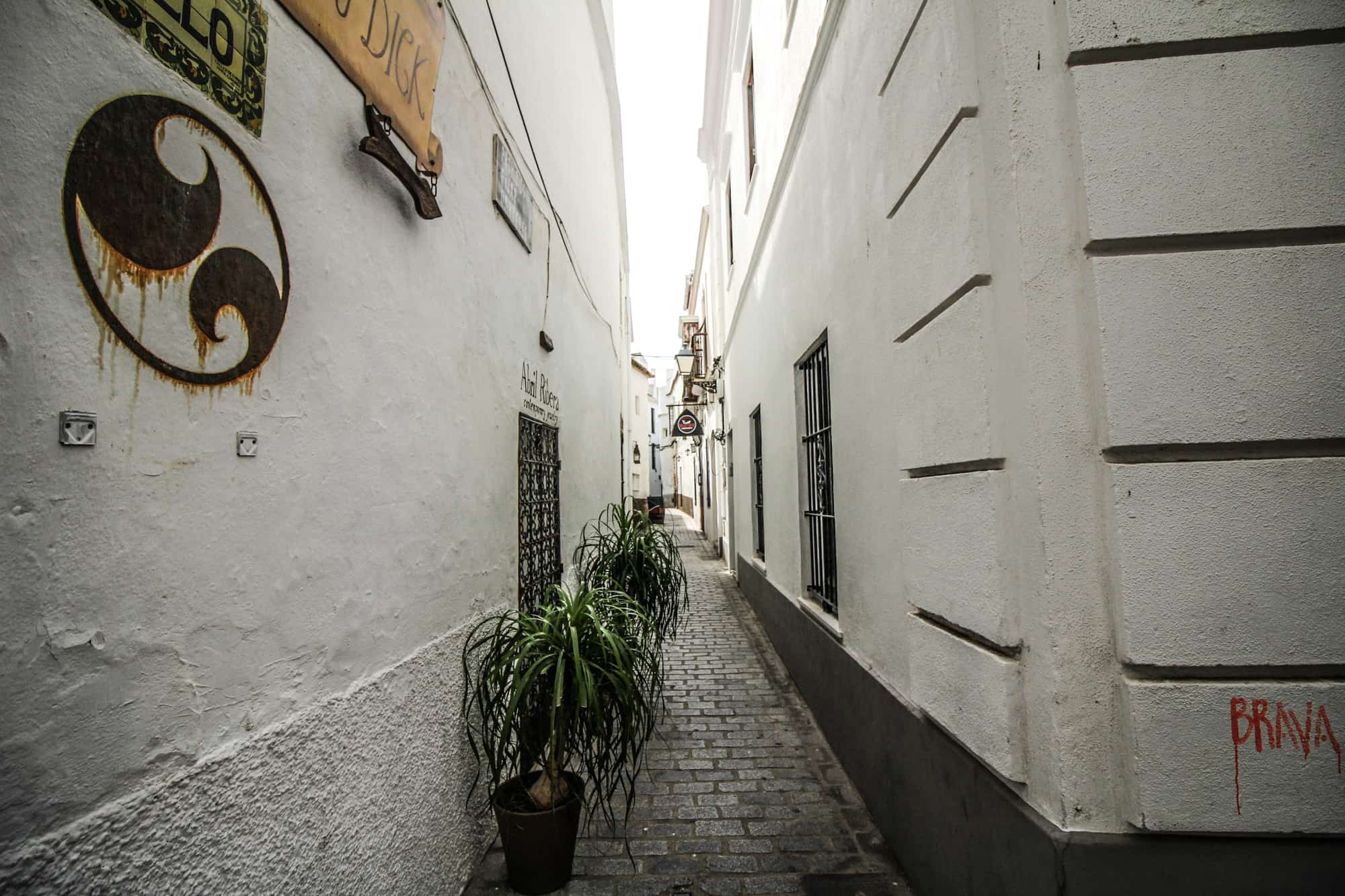 Enge Gasse in Tarifa