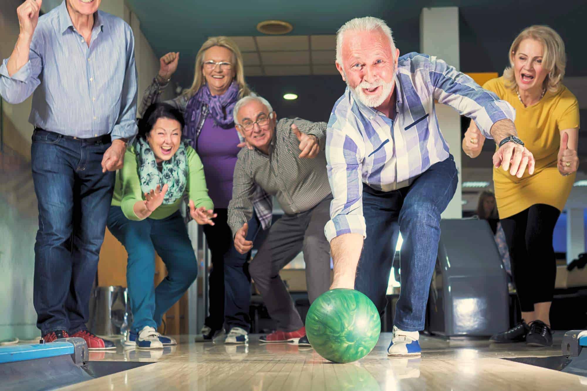 Three couples, all looking to find their true love, on a bowling date together.