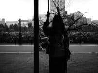 オールドレンズ ポートレート おすすめ 作例 あずさ 藤白 オールドレンズジャパン ライカM10モノクローム ズミクロン35mm f2 7枚玉