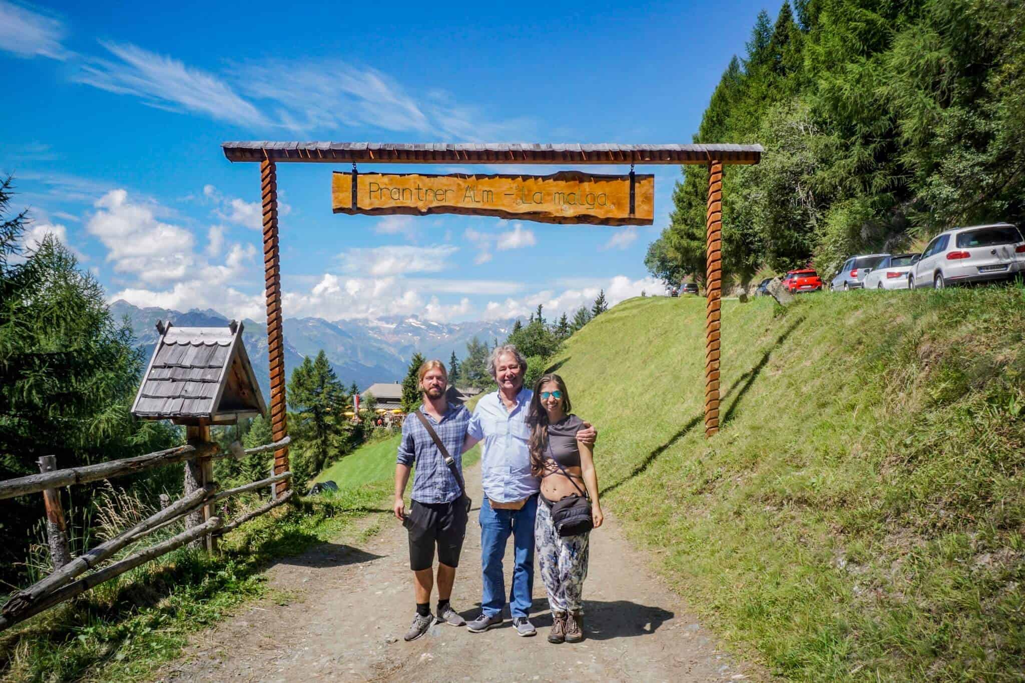 Papi Klaus und ich Tirol