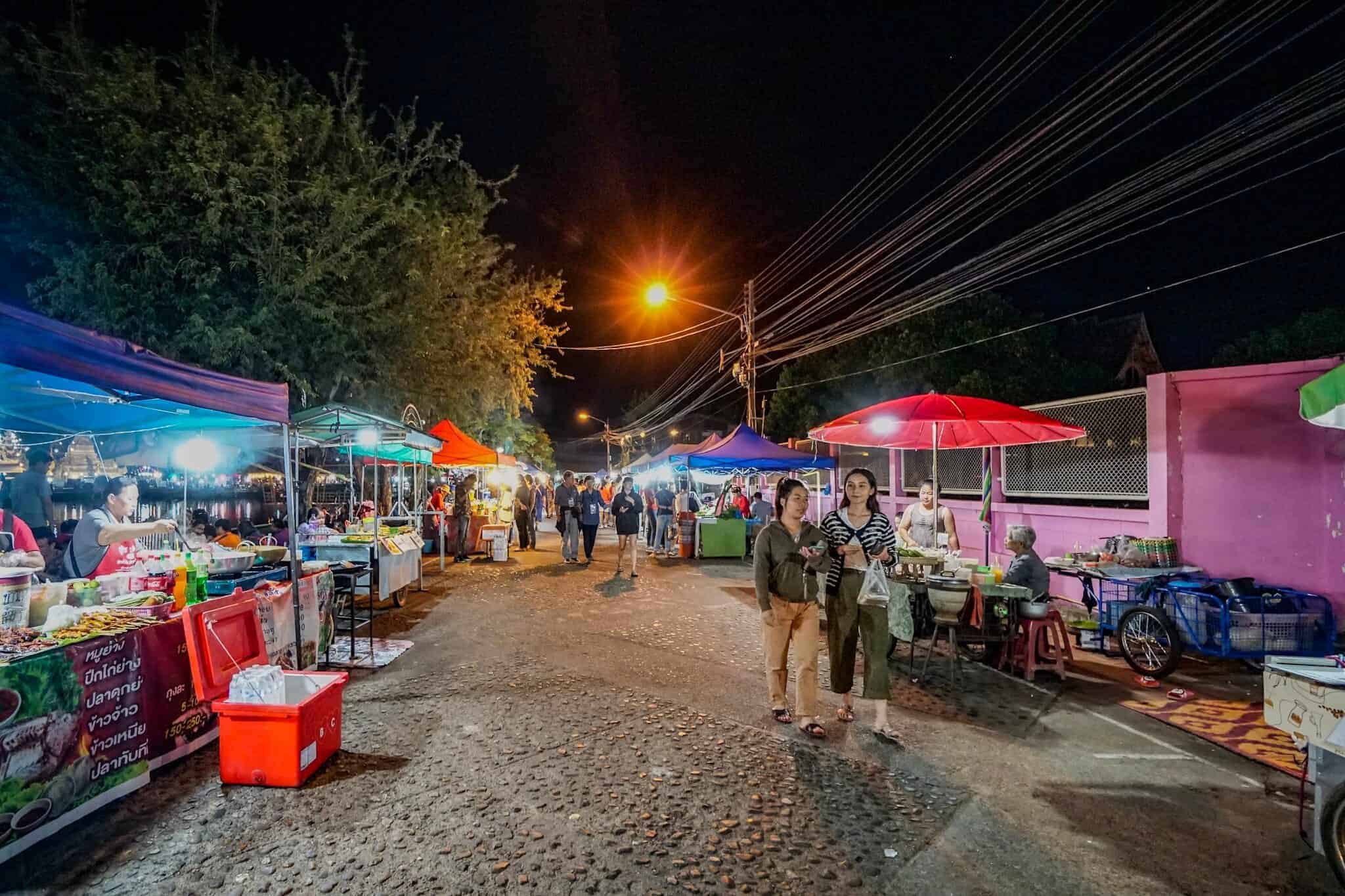 Mae Hong Son Nachtmarkt