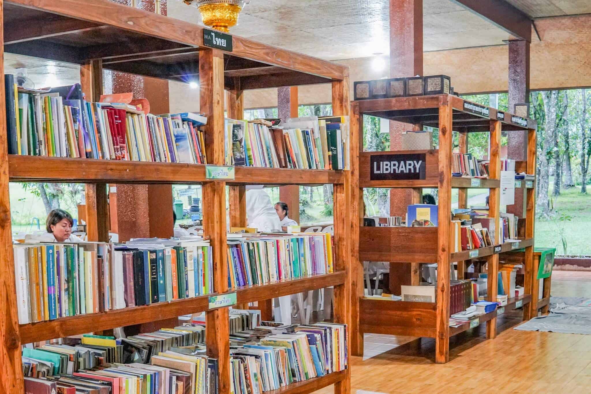 Library – Wat Pa Tam Wua Forest Monastery