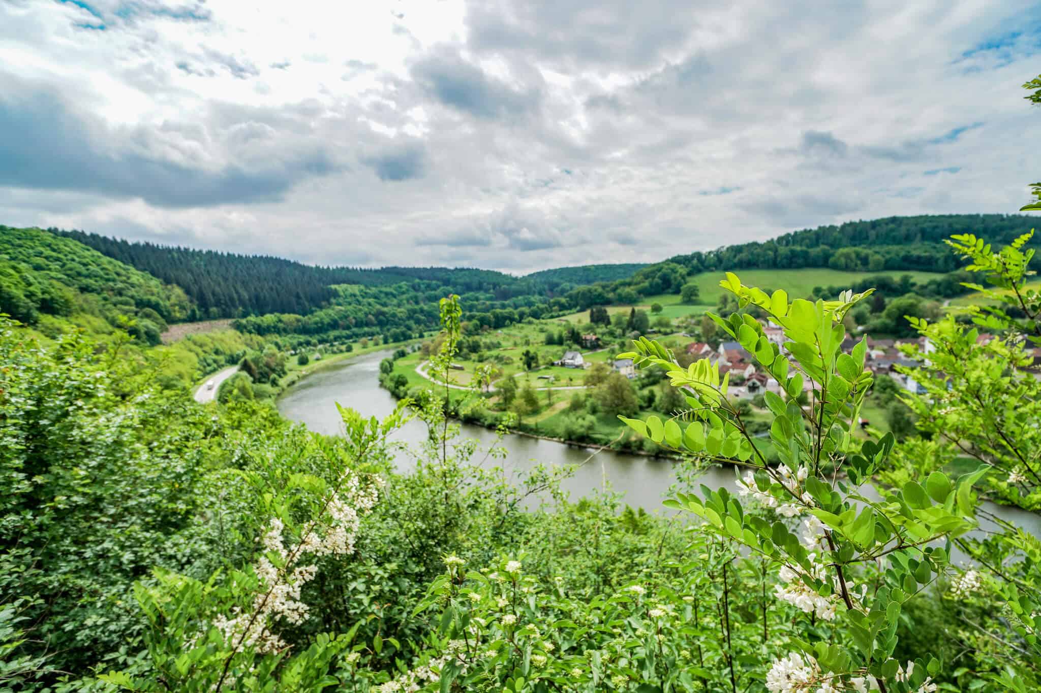Ausblick ins Neckartal