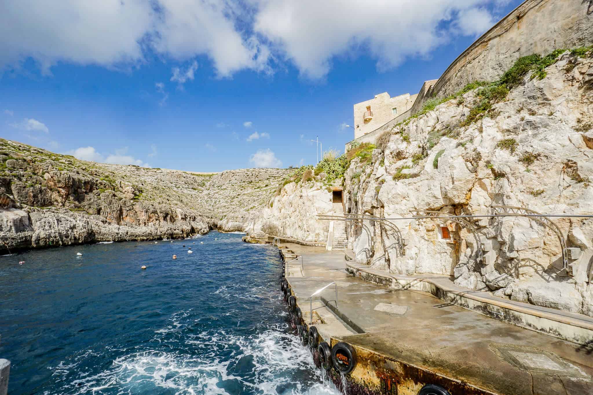 Blue Grotte Ablegestelle