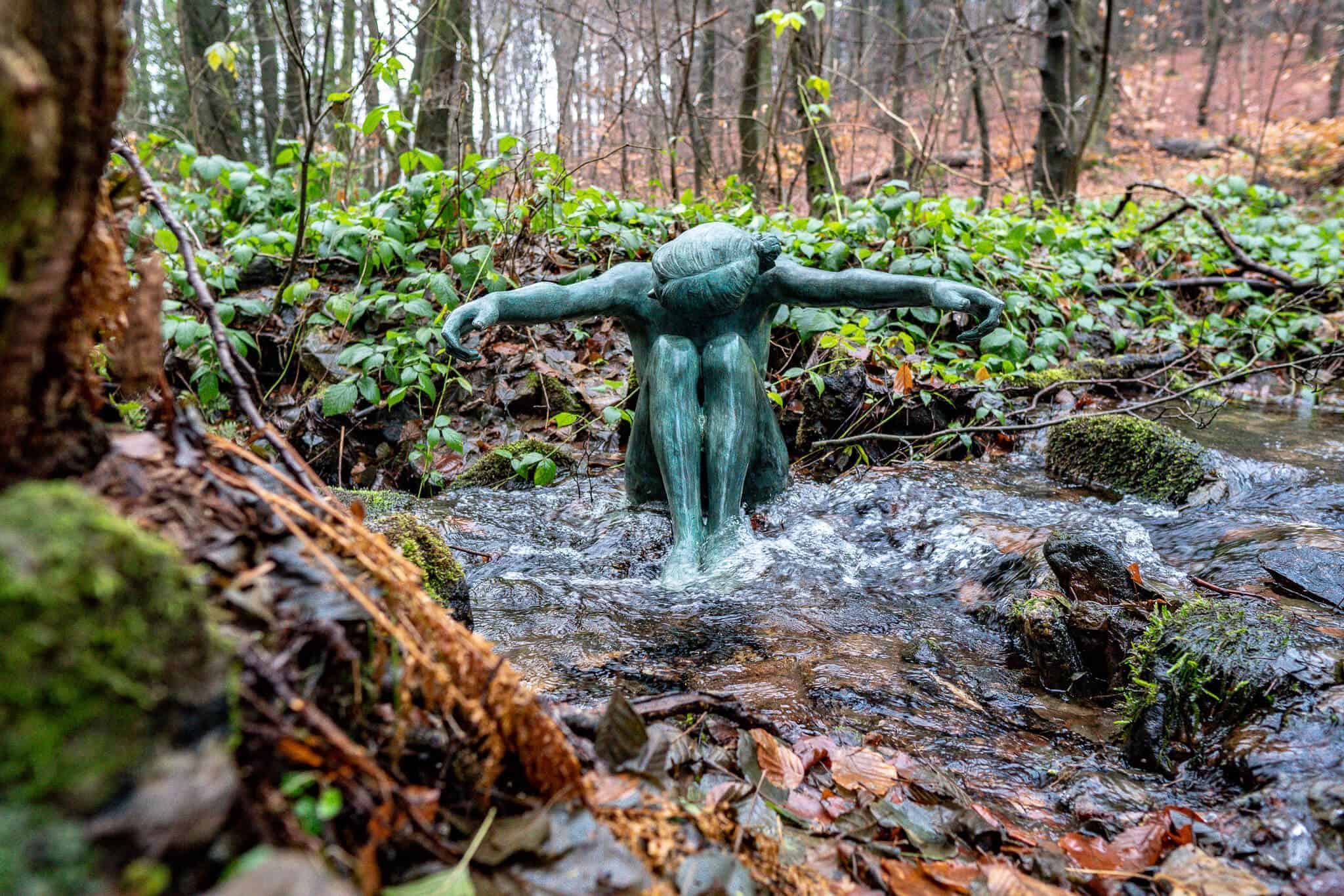Statue im Reichenbach