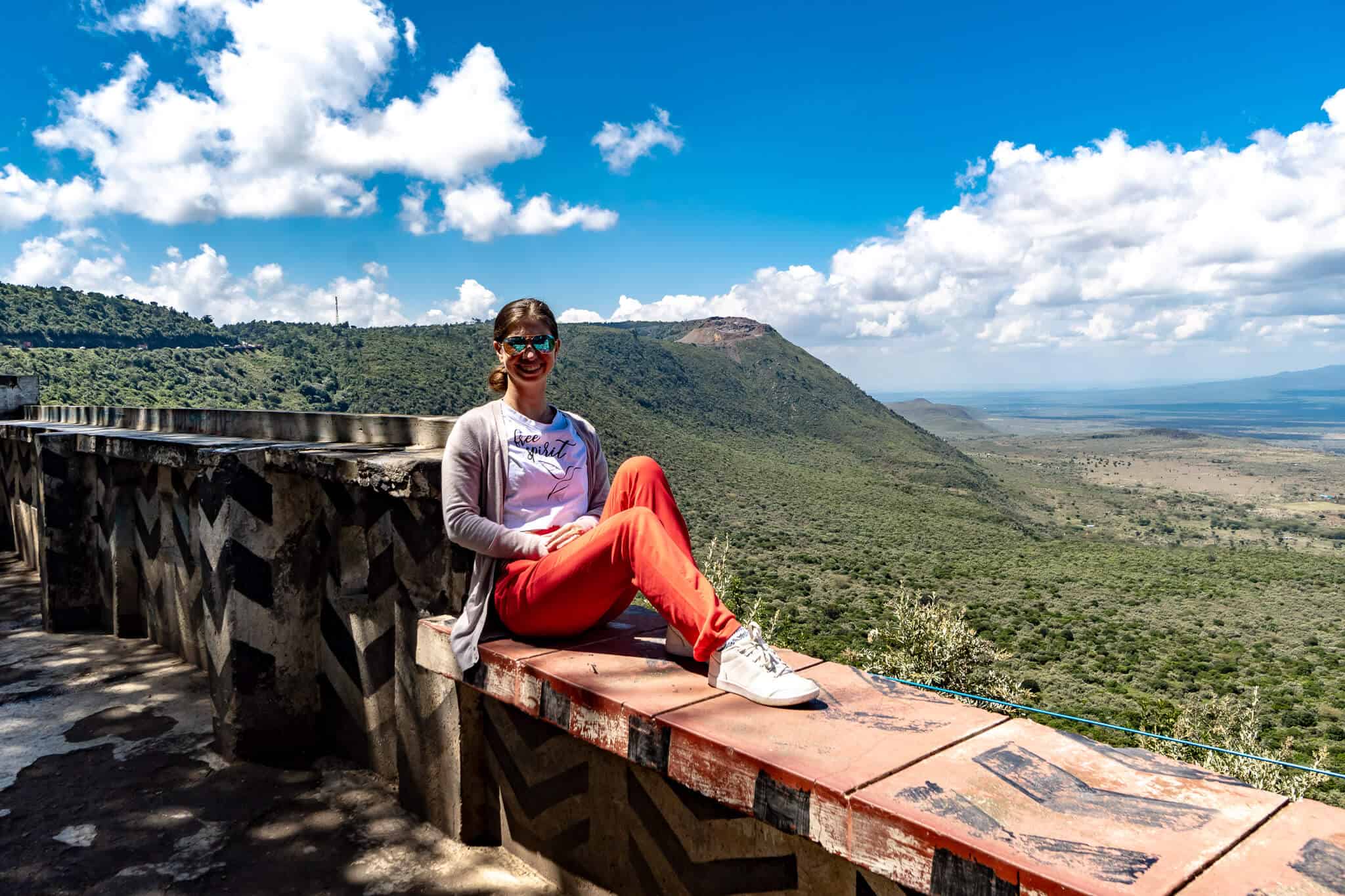 Barbara am Great Rift Valley