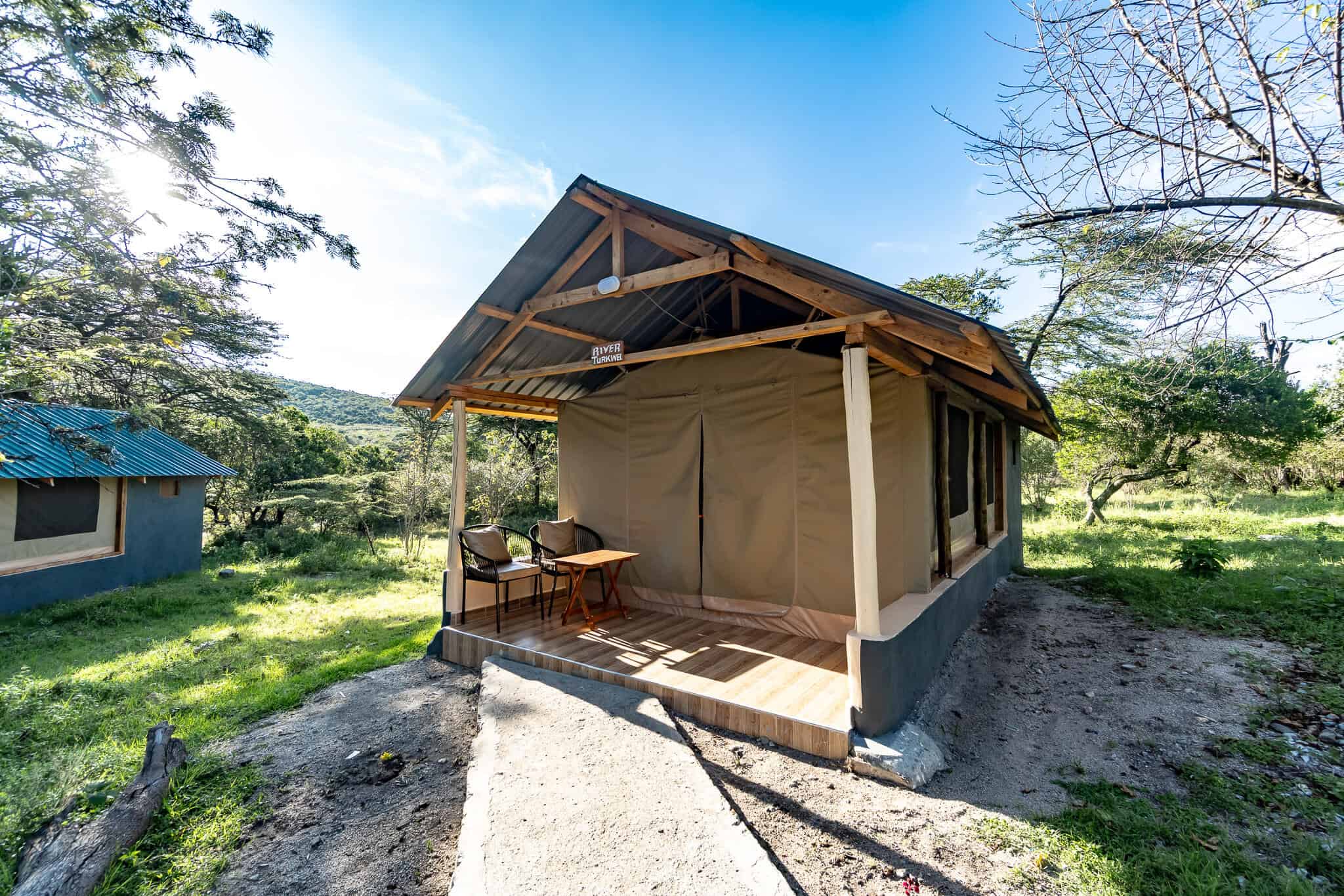 Zelt in der Masai Mara