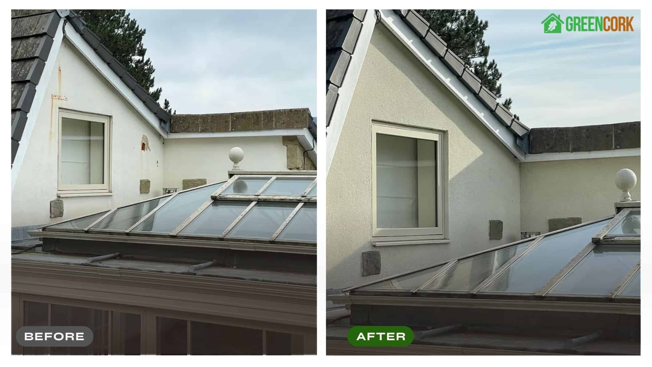 SprayCork Before and After Application Result 2