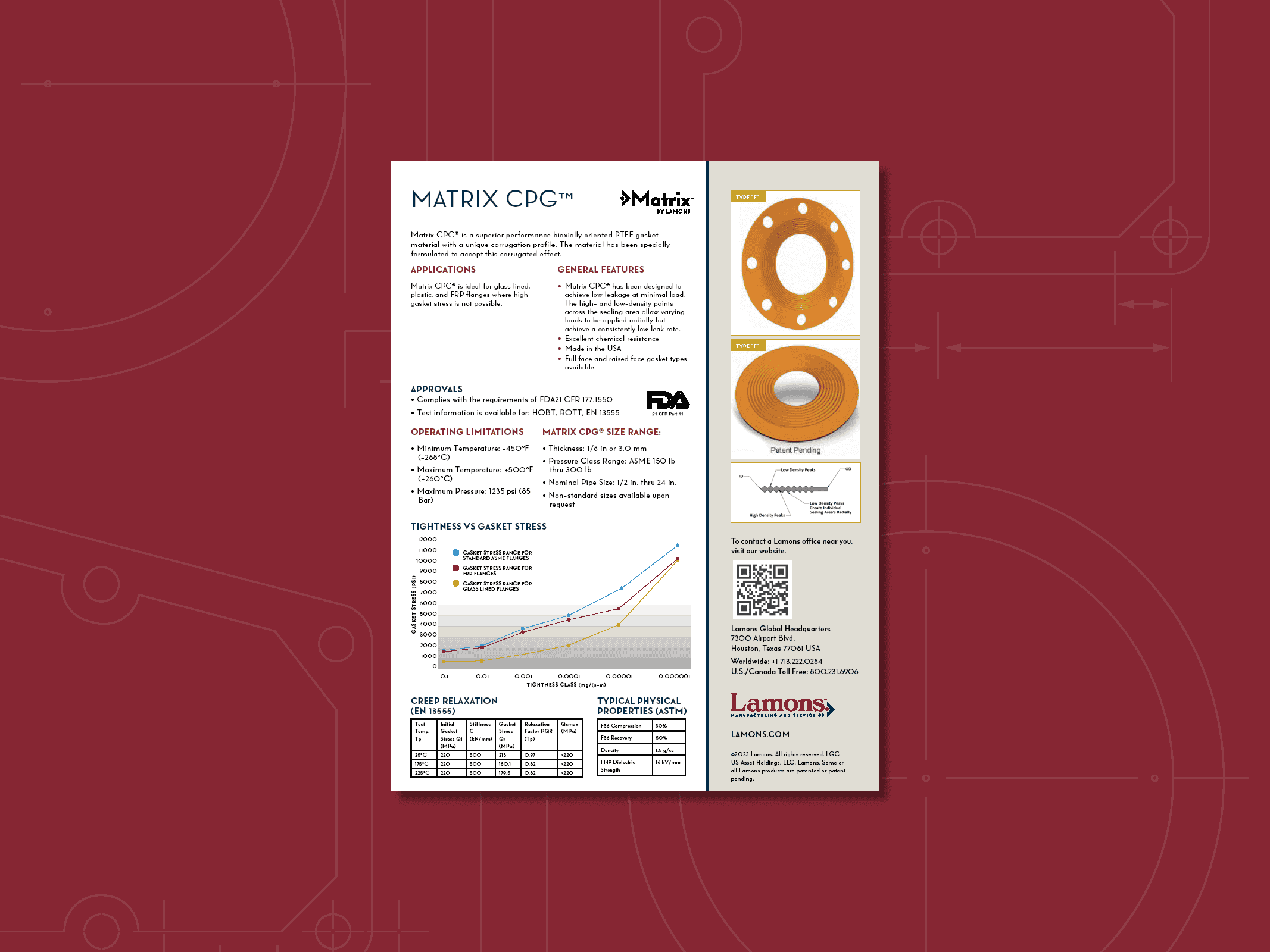 lamons matrix cpg