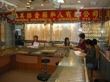 Singapur Goldladen (Foto: Goldreporter)