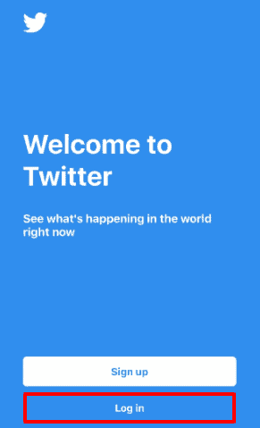 twitter login