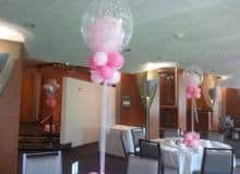Balloon Bouquet # 48, Double-Bubble-Balloon-Bouquet