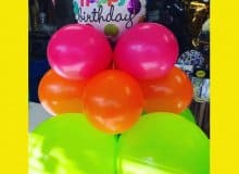 Balloon Bouquet # 37, Happy-Birthday-Centerpiece