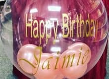 Balloon Bouquet # 82, Personalized-HBD-Balloon