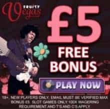 Fruity Vegas Casino free spins