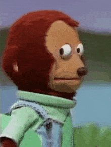 pedro monkey puppet