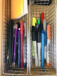 Easy organizing projects pens and pencils