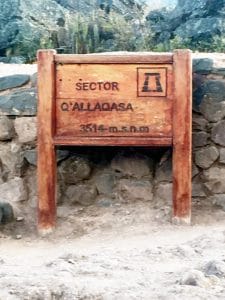 Pisac ruins
