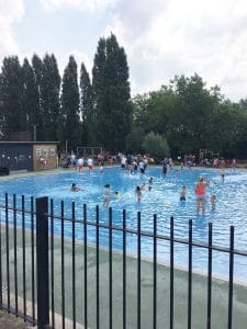 Hampstead Heath paddling pool