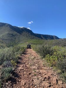 Sedona ATV Rental off-roading rough terrain on Mingus Mountain