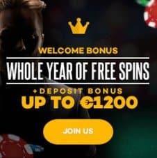 Shadow Bet Casino | 520 free spins and €1200 welcome bonus | review