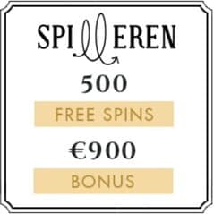 Spilleren Casino 500 free spins and 300% bonus