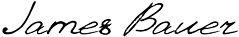 James Bauer Signature