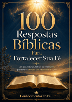 Capa do e-book 100 Respostas Bíblicas