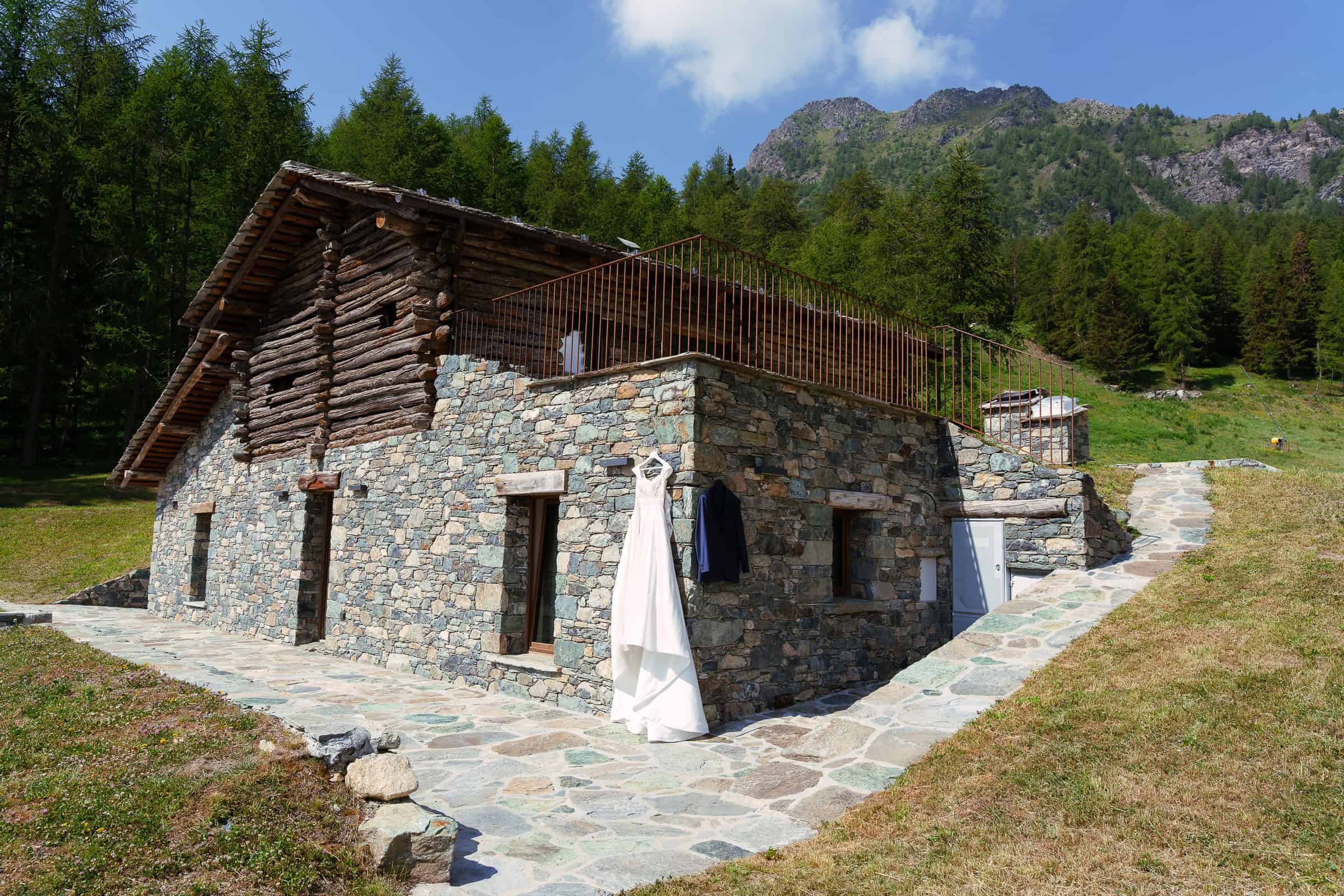 FOTOGRAFO MATRIMONIO in rifugio Valle daosta 3