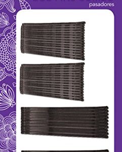 Diane Combo Bob Pins, Black, 50 count