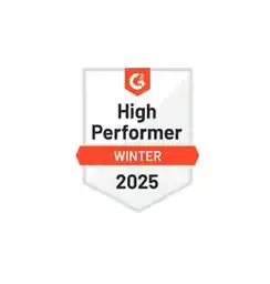 G2 High Performer Winter 2025