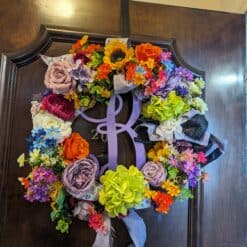 Alternative view of Family Name Wreath