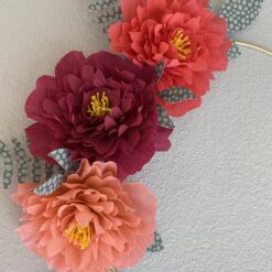Alternative view of Handmade Tissue Paper Wreath