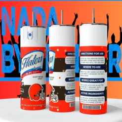 Cleveland Browns Hater Spray 20oz Skinny Tumbler