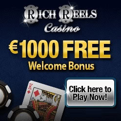 Rich Reels Casino €£$ 1,000 welcome bonus plus 100 free spins