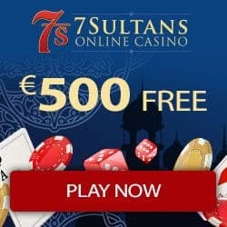 100% up to €500 bonus and free spins